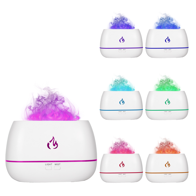 2023 New Arrival Factory Wholesale 200ML USB Volcano 3D Flame ...